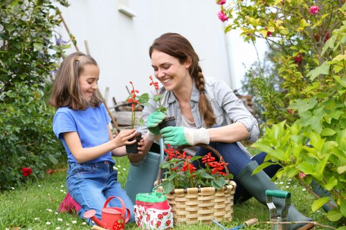 Sustainable gardening practices in action